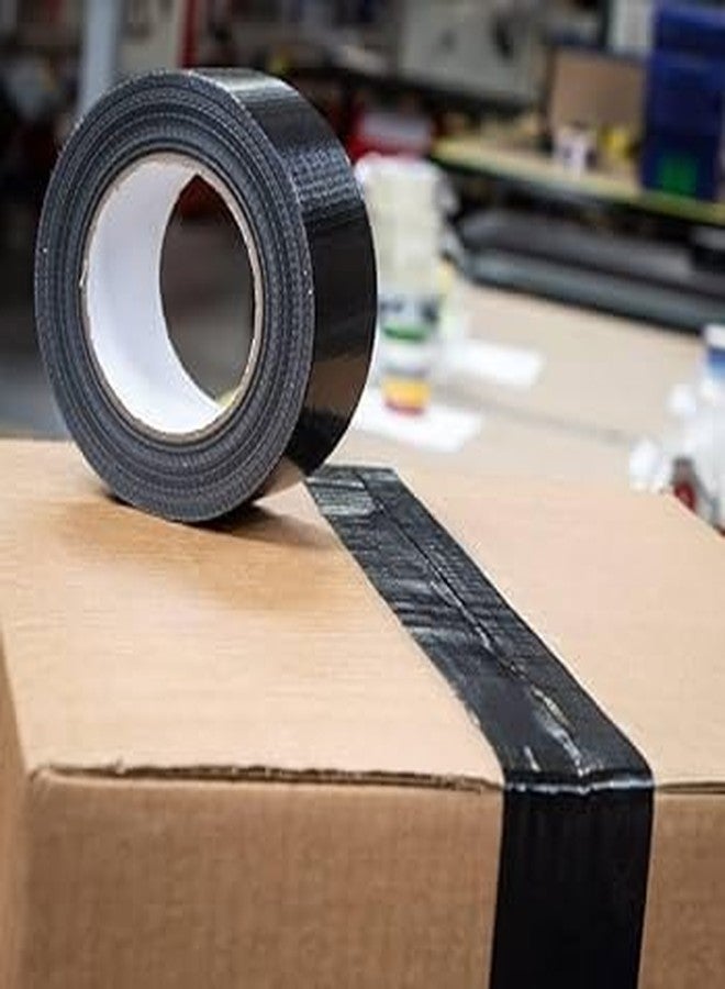 AR TAPES & PLASTICS Duct Tape (Size-2 Inch X 50 Meter) Heavy Duty - BLACK Book Binding Tape, Strong, Flexible, No Residue, All Weather, All Purpose For Do-It-Yourself Repairs, Industrial - Image 2